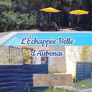 Le Brin De Soleil - L'echappee Belle D'aubenas 1 Sur 2 Appartement